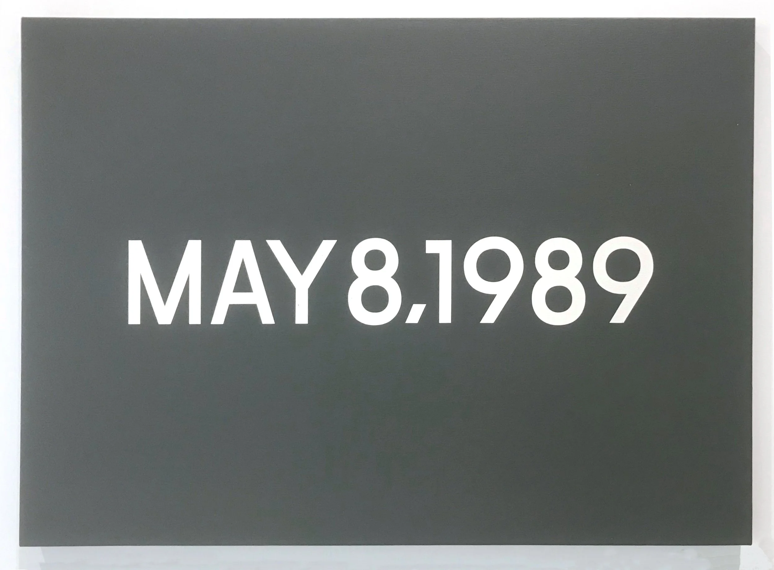 ON KAWARA: ONCE IS ENOUGH; TODAY SERIES | Al-Tiba9 Contemporary Art
